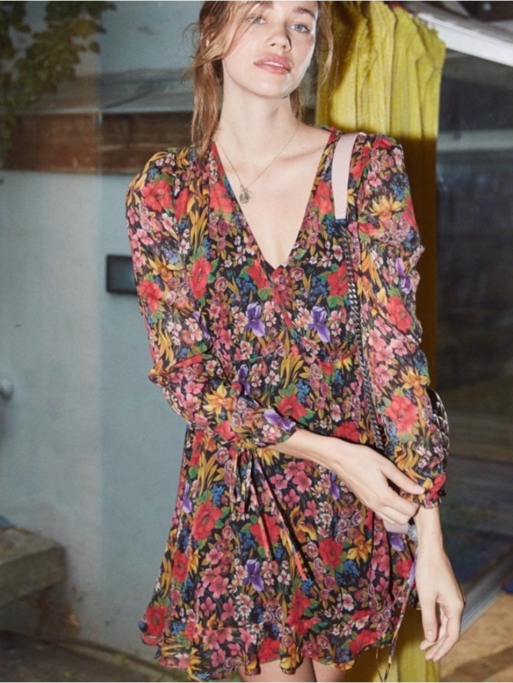 NWT The Kooples sher floral size 2 (medium) dress - no lining